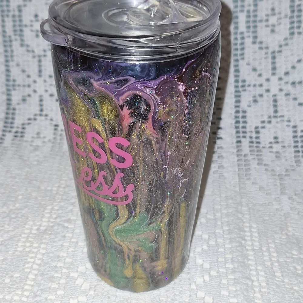 CUSTOM MADE RESIN TUMBLER 